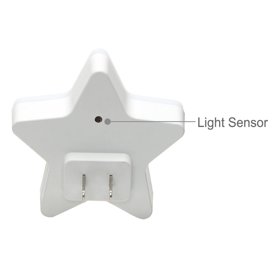 Light Sensor Star Night Light