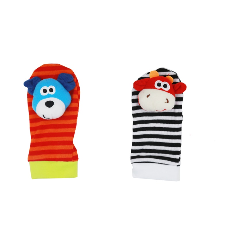 Infant Toys Wrists & Socks Rattle