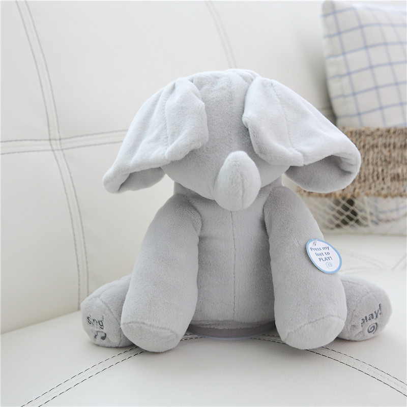 Elephant Toy Singing Stuffed Animal