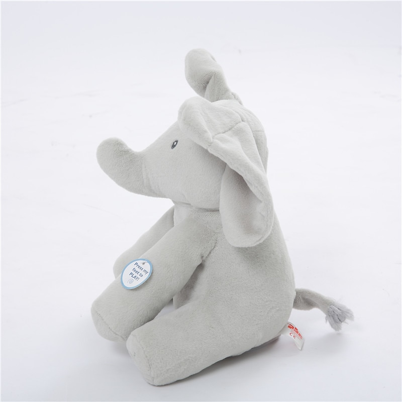 Elephant Toy Singing Stuffed Animal