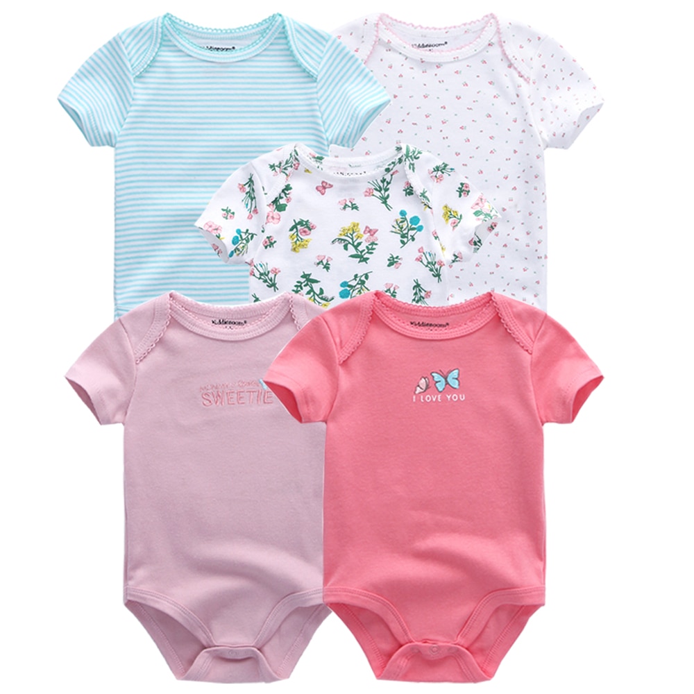 Baby Jumpsuit Daily Onesies Set (Set of 5)