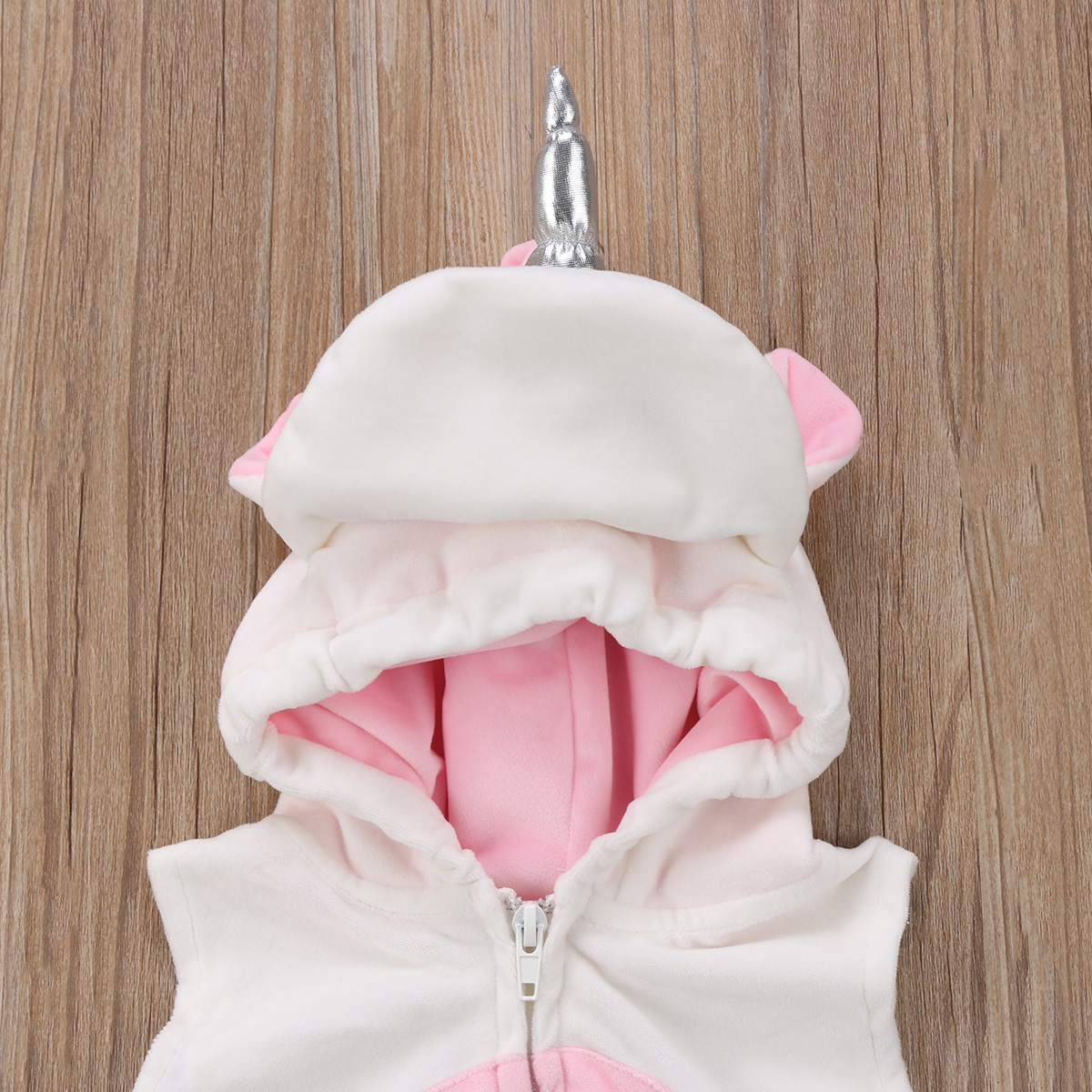 Baby Costume Unicorn Fleece Jumpsuit