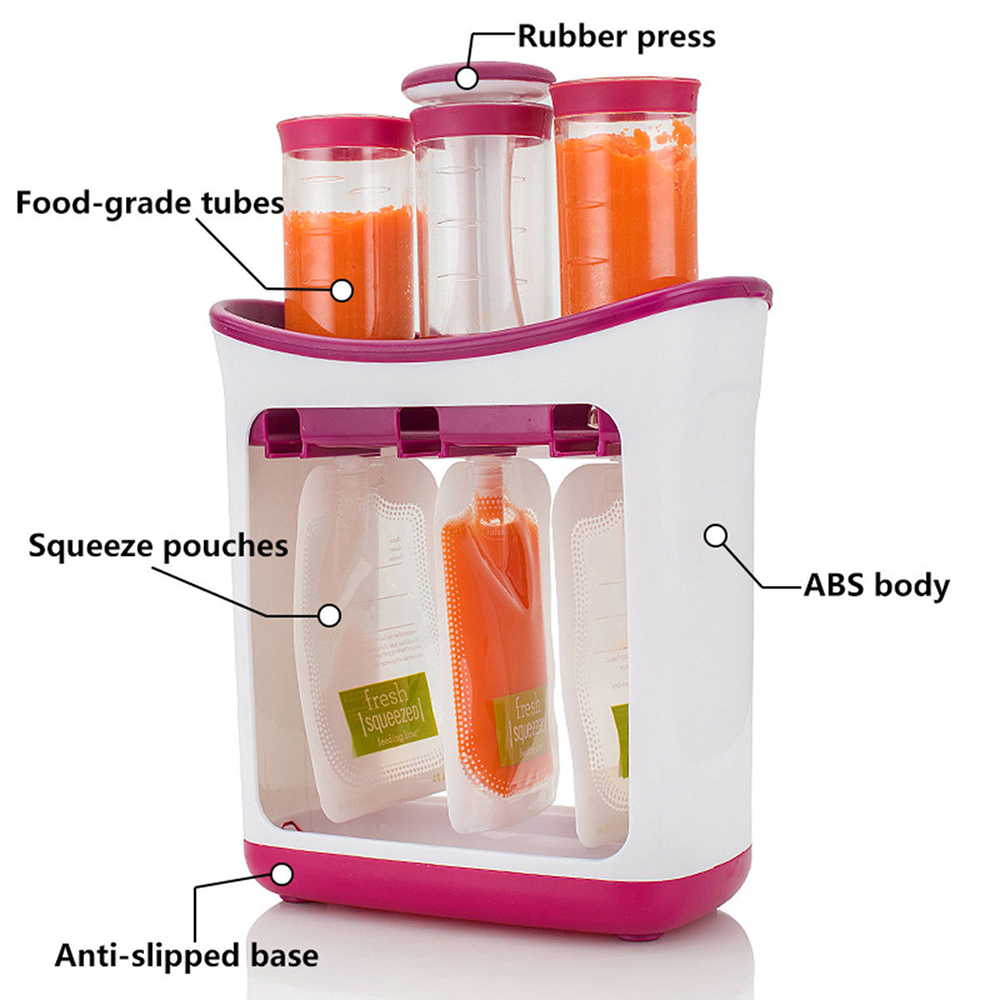 Baby Food Maker Puree Storage Pouches