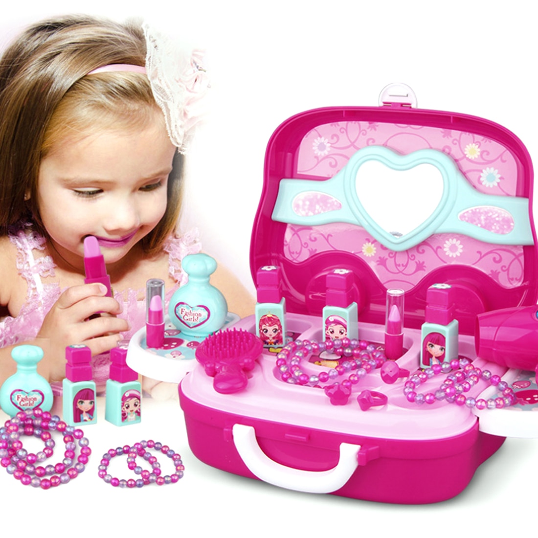 Kids Makeup Kit Pretend Play Toy