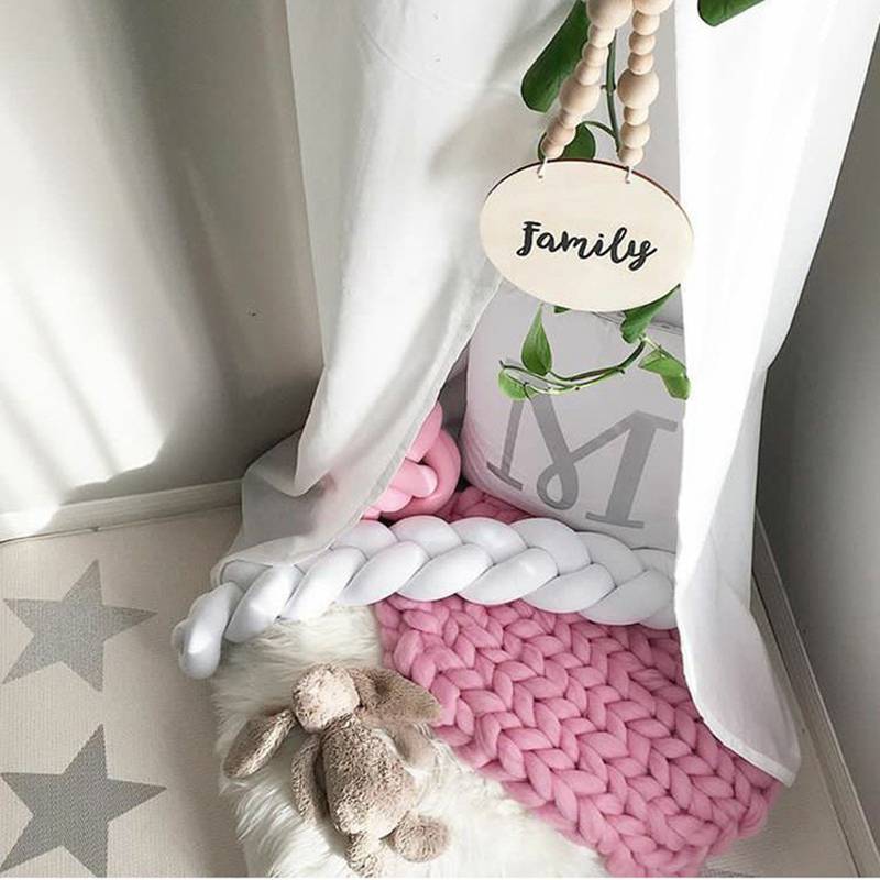 Crib Bumper Nursery Bedding Pads