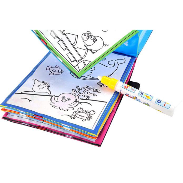 Water Painting Magic Coloring Book