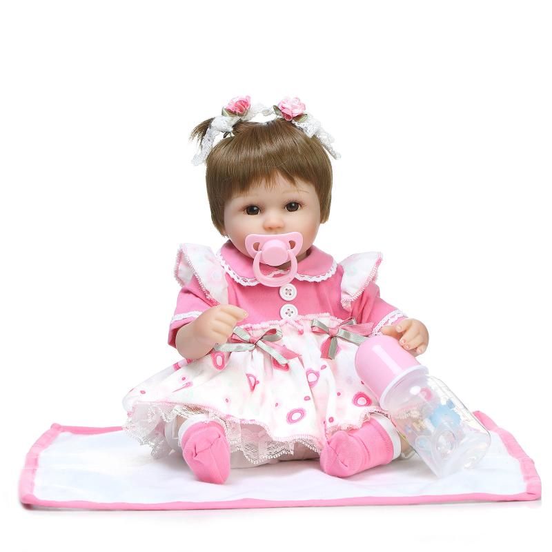 Reborn Baby Dolls Silicone Girl