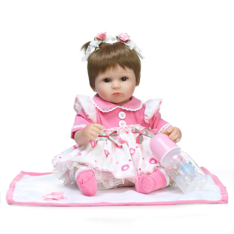 Reborn Baby Dolls Silicone Girl