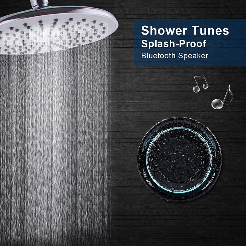 Waterproof Bluetooth Shower Speaker