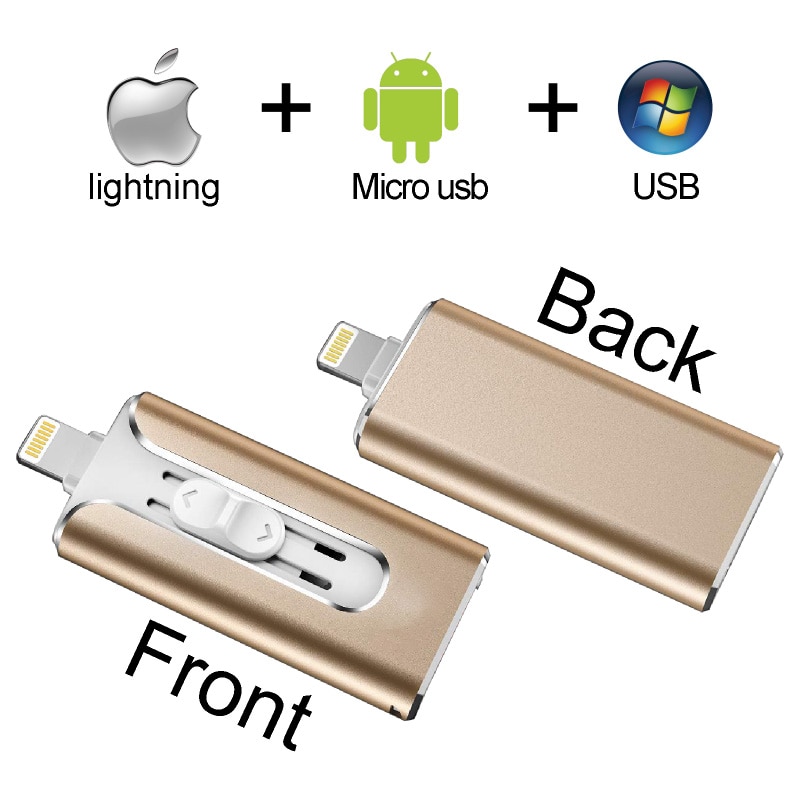 iPhone Memory Stick 3-in-1 Flash Drive