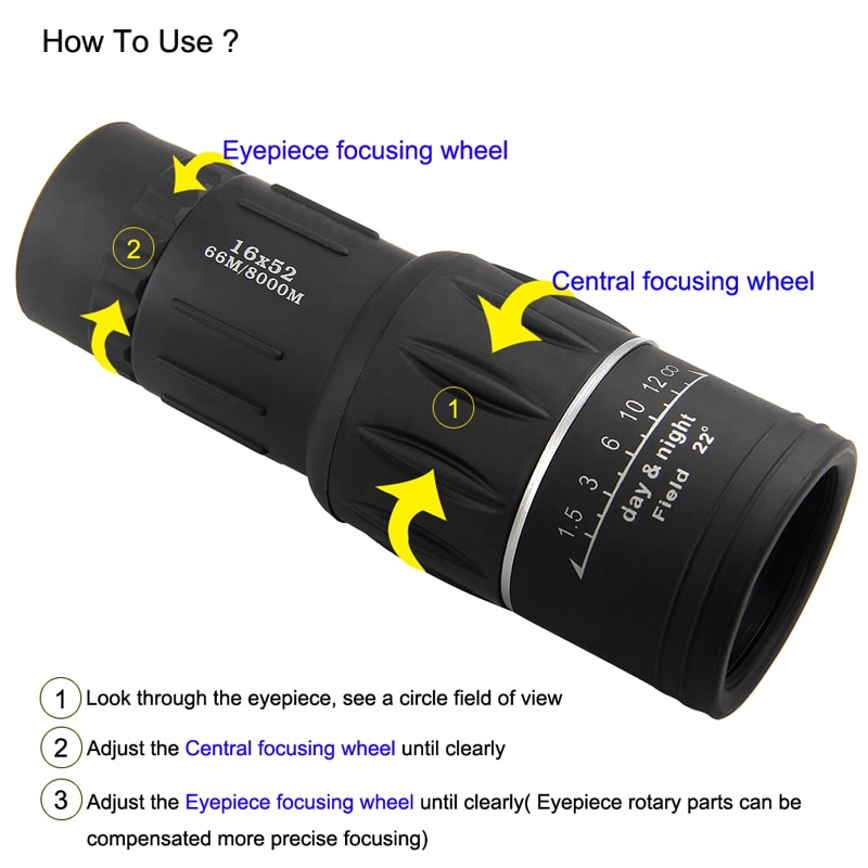 Night Vision Monocular Telescope