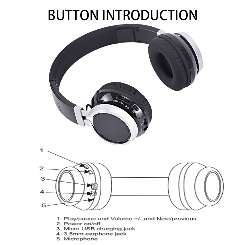 Foldable Wireless Headphone