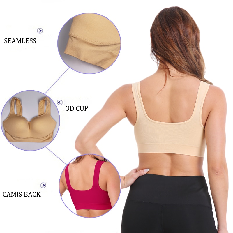 Ladies Padded Workout Sports Bra