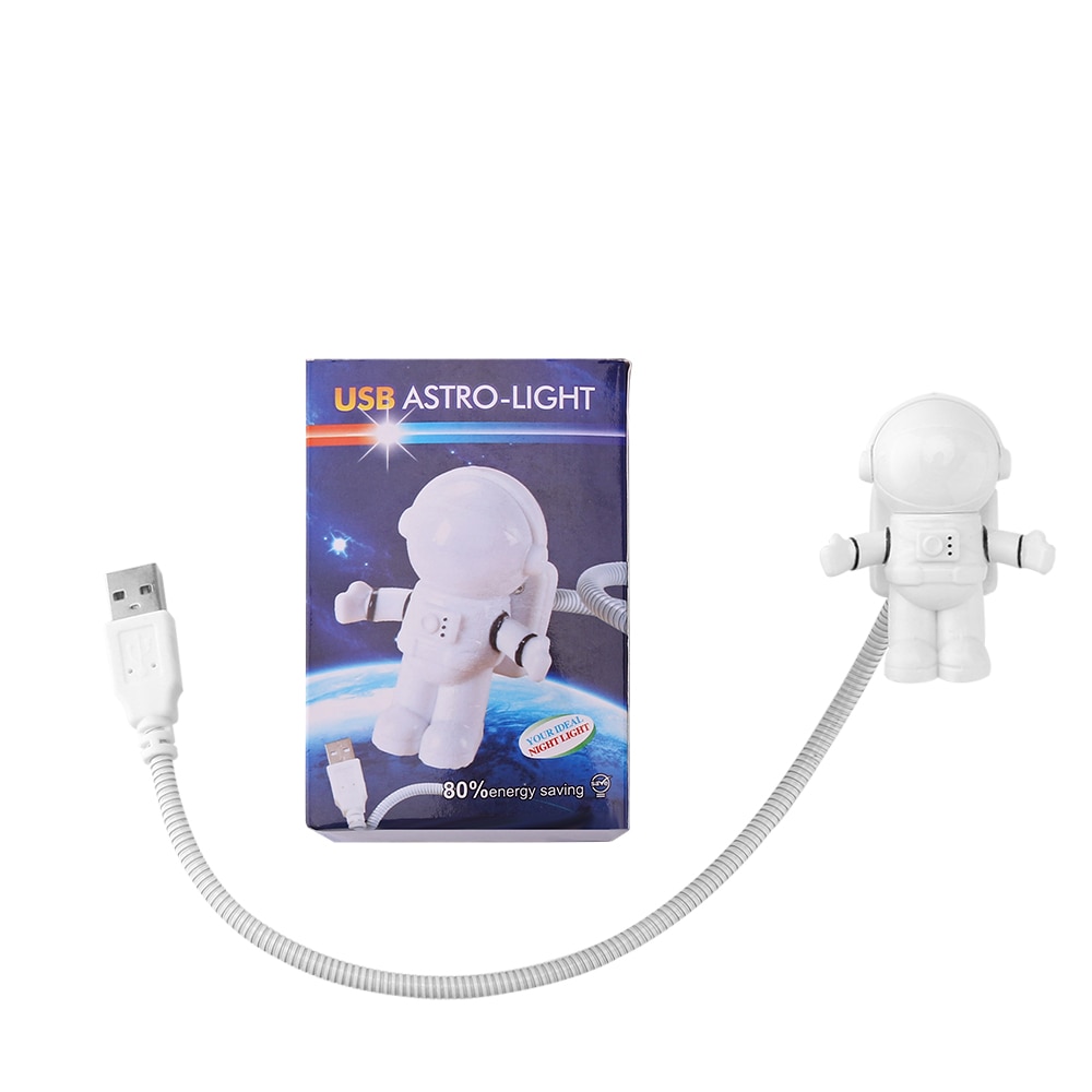 Astronaut Night Light USB Reading Lamp