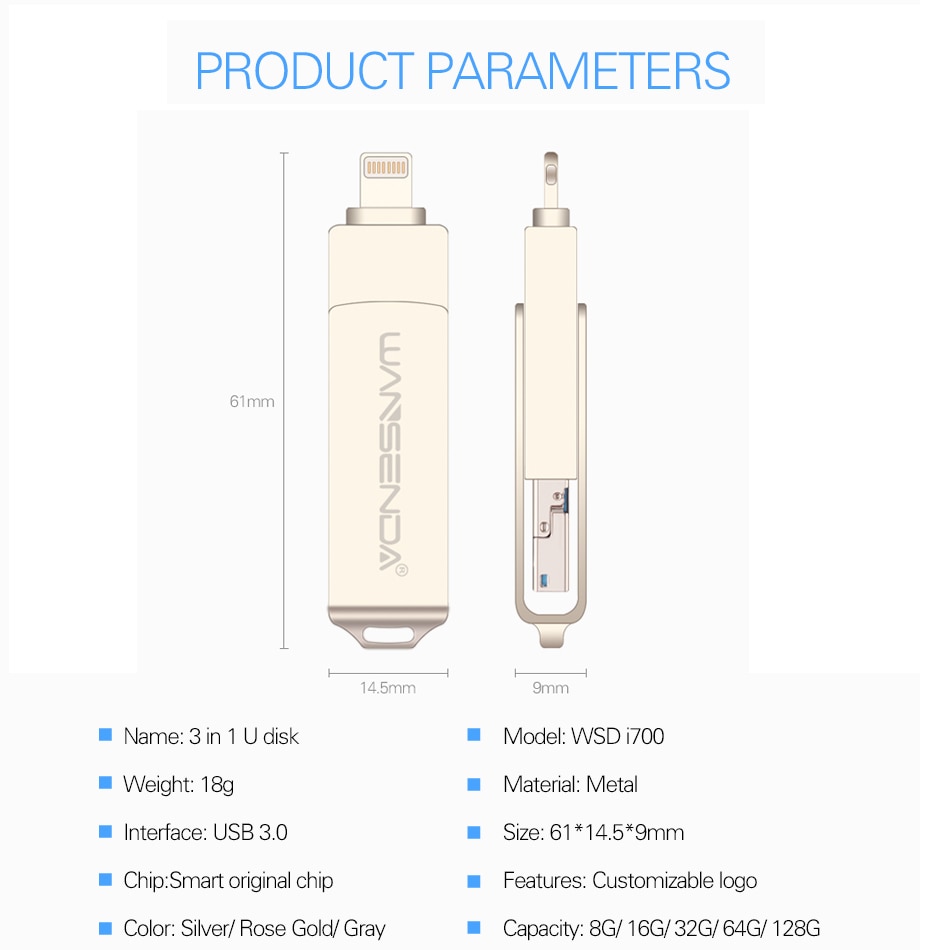 USB OTG Flashdrive Storage Device