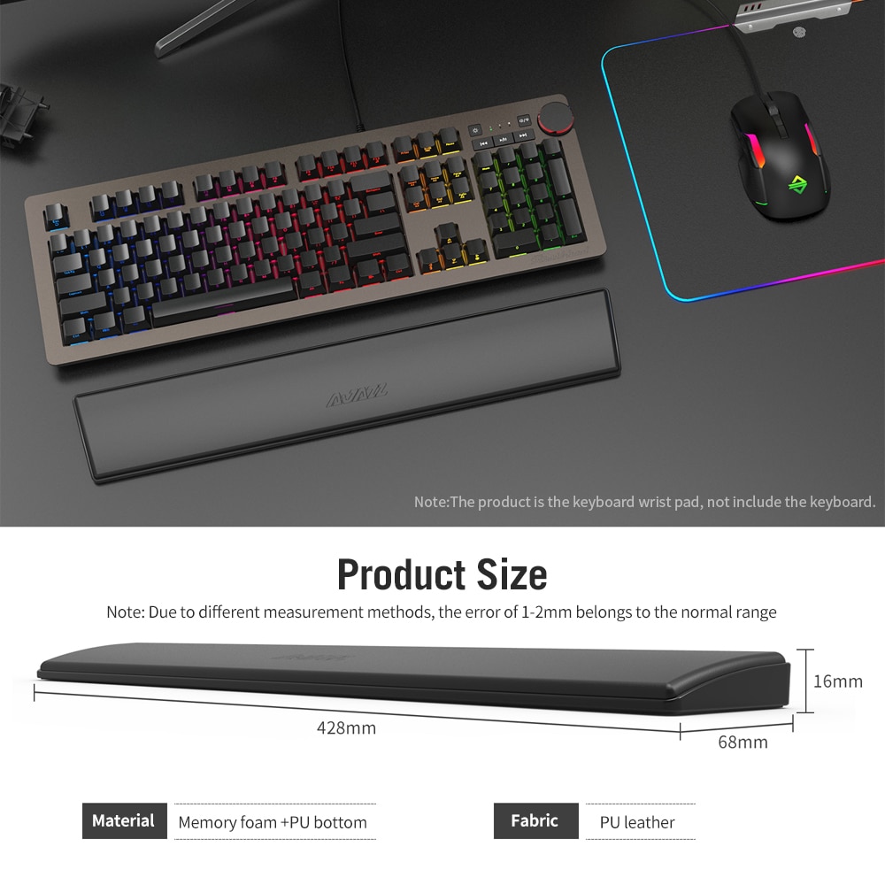 Comfortable Wrist Pad for Keyboard