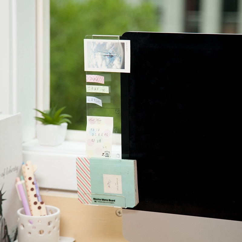 Acrylic Monitor Memo Board