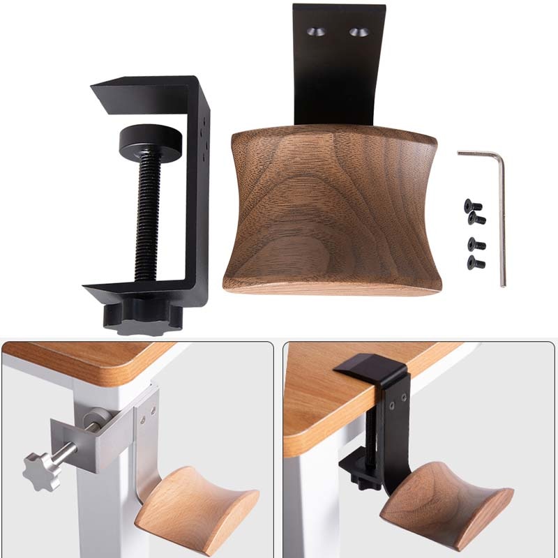 Wooden Headset Holder for Desk