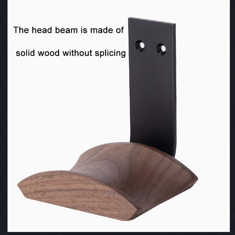 Wooden Headset Holder for Desk