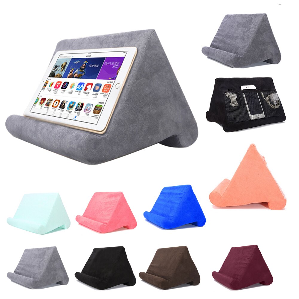 Tablet Cushion Holder Triangle Stand