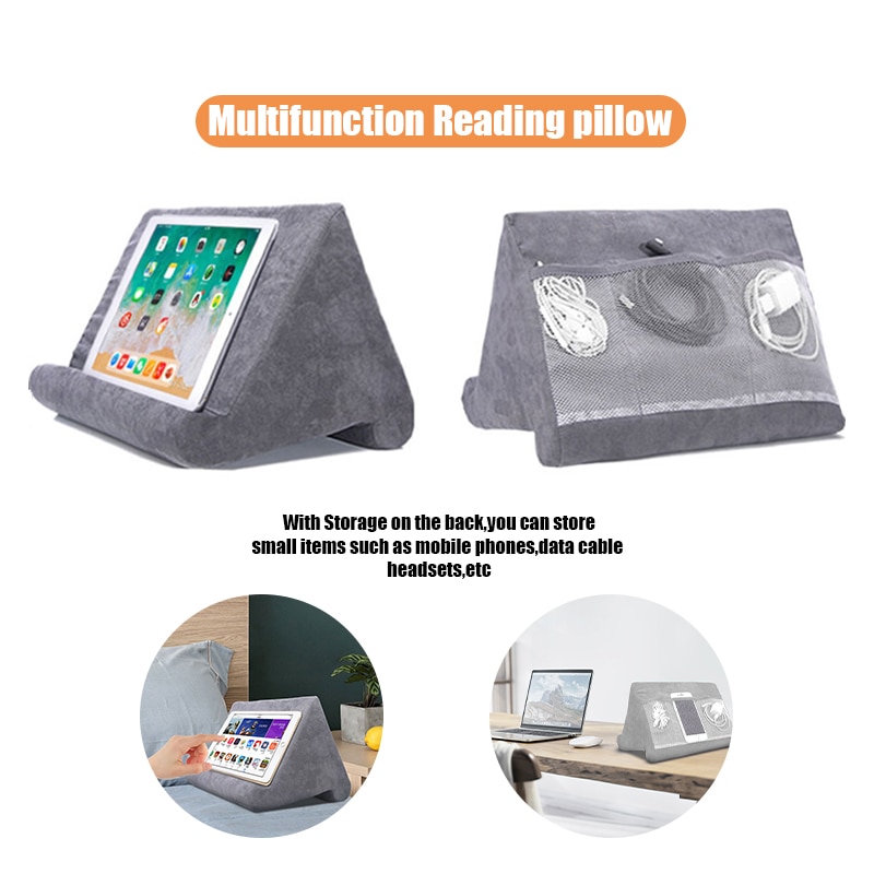 Tablet Cushion Holder Triangle Stand