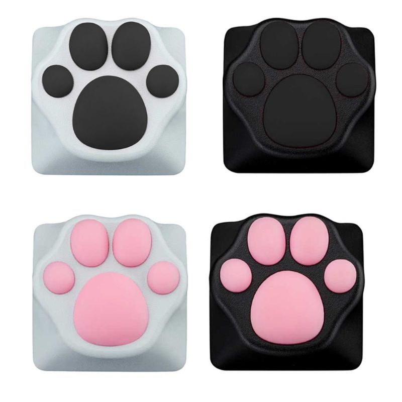 Cute Keyboard Cap Cat Paw Design