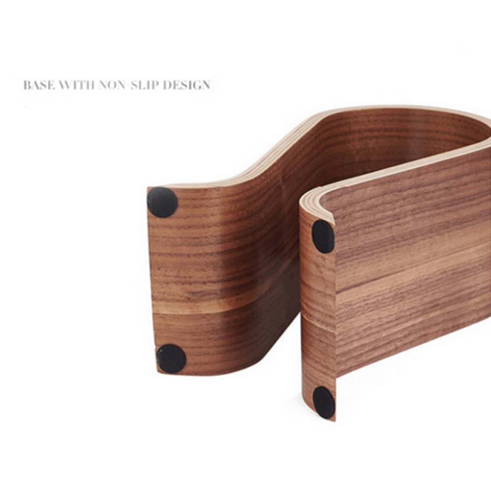 Wooden Headset Stand U Shape