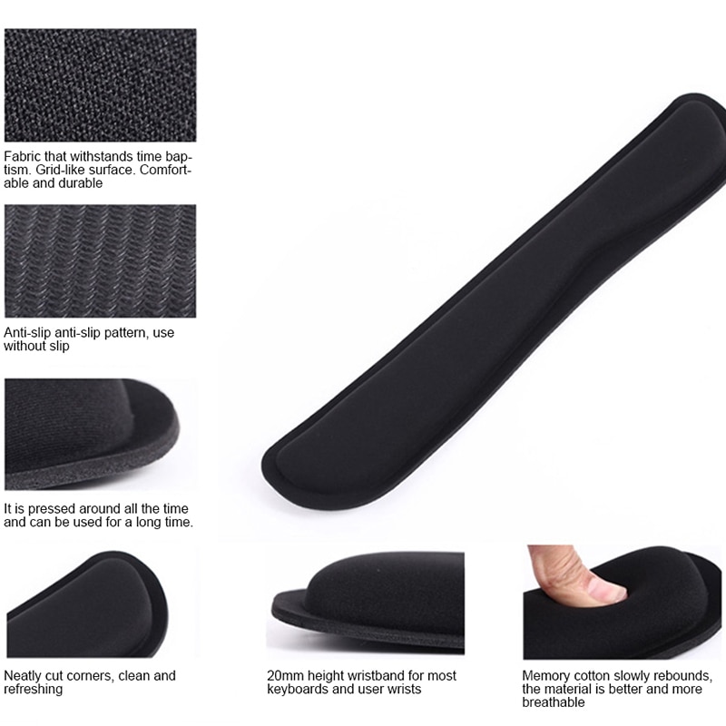 Keyboard Hand Rest Cushion Pad