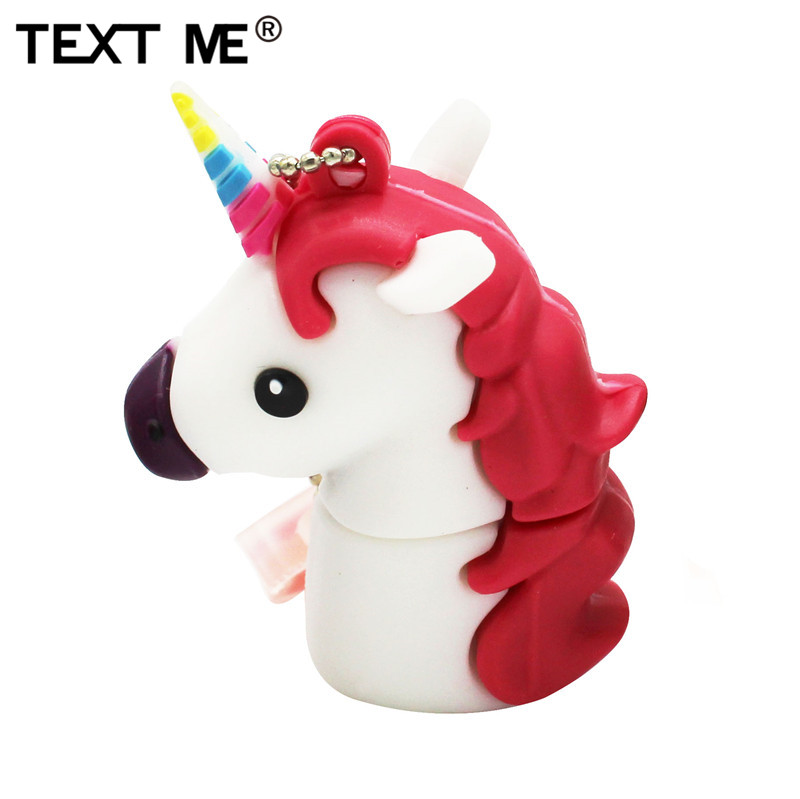 Cute Flash Drive Creative Unicorn Design USB