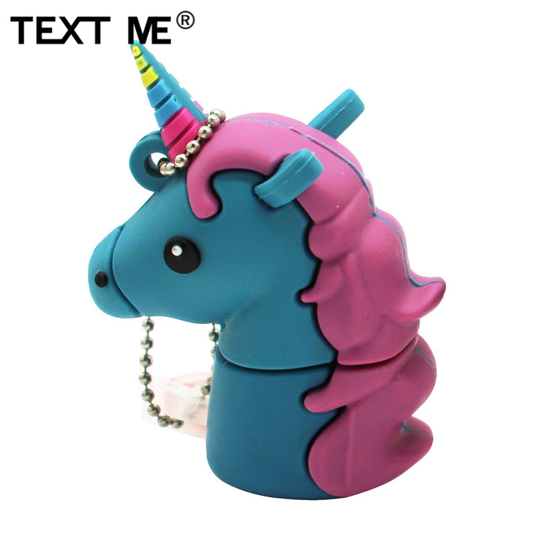 Cute Flash Drive Creative Unicorn Design USB