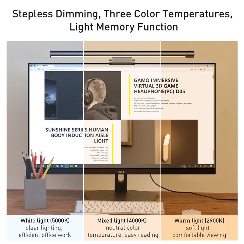 Screen Bar LED Monitor Light