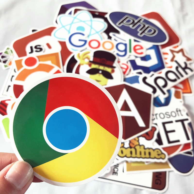 Computer Stickers Laptop Decals (50Pcs)