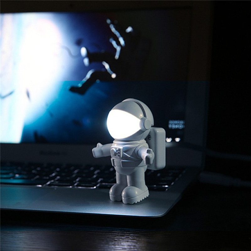 USB Light for Laptop Table Lamp Astronaut Design