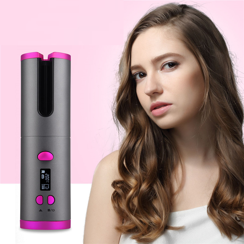 Auto Curler Cordless Hair Curling Iron