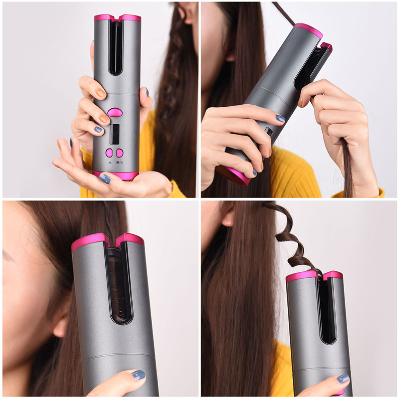 Auto Curler Cordless Hair Curling Iron