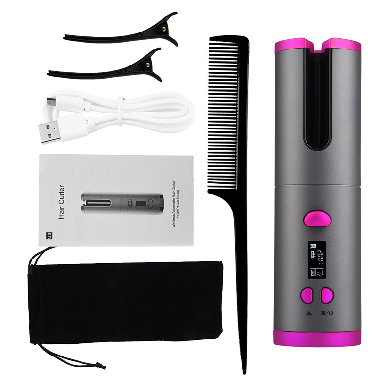 Auto Curler Cordless Hair Curling Iron