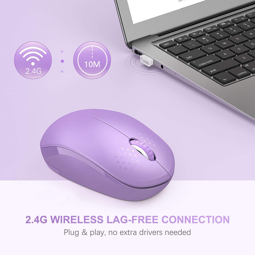 Mini Wireless Mouse Optical Device