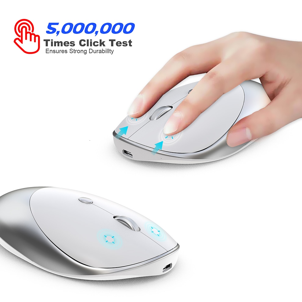 Rechargeable Bluetooth Mouse Wireless Device