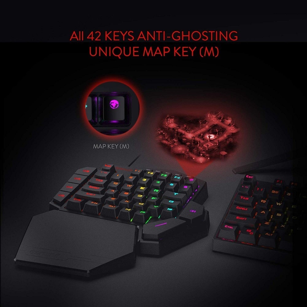 Mini Gaming Keyboard 42 LED Keys