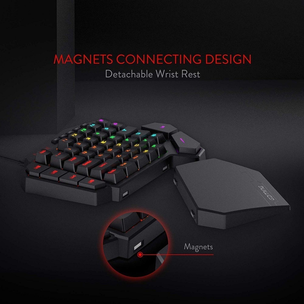 Mini Gaming Keyboard 42 LED Keys