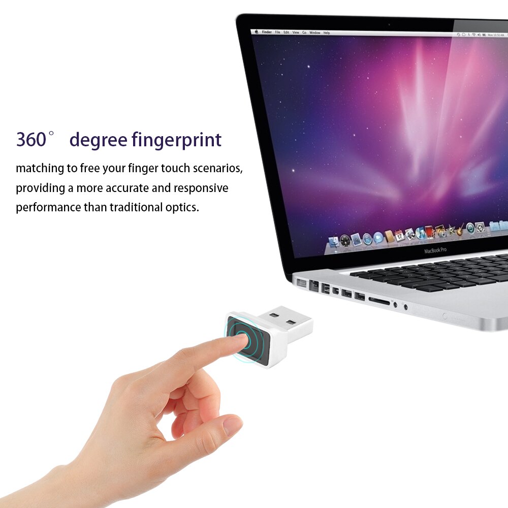 USB Fingerprint Reader Easy Log-in