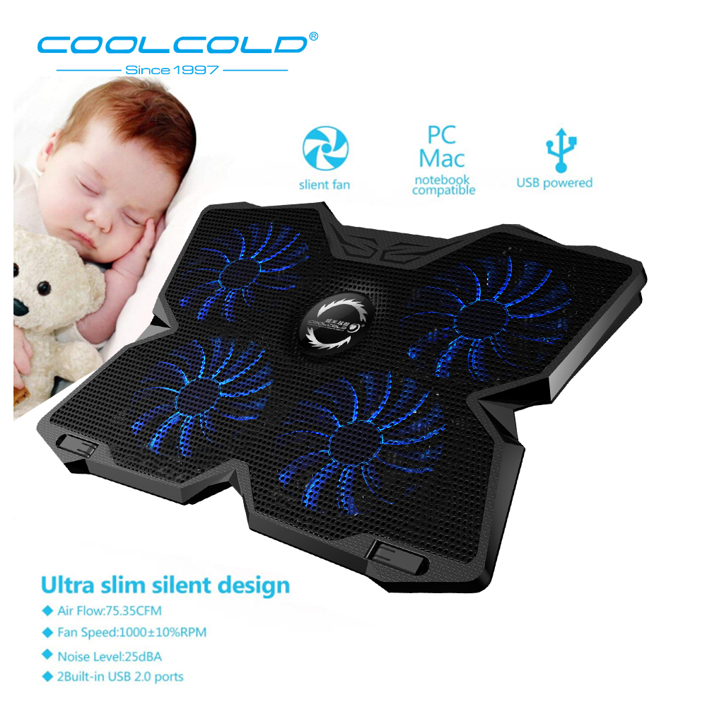 Laptop Fan Stand Gaming Cooler Pad