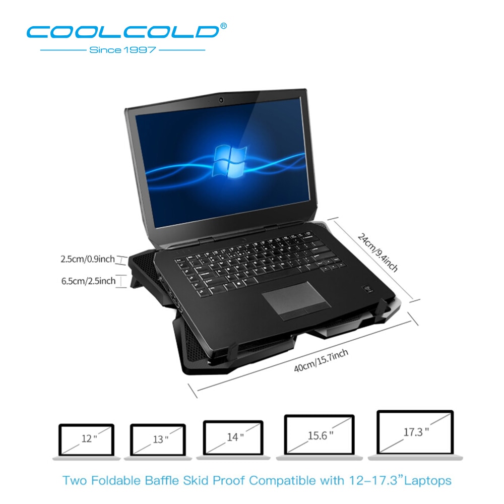 Laptop Fan Stand Gaming Cooler Pad