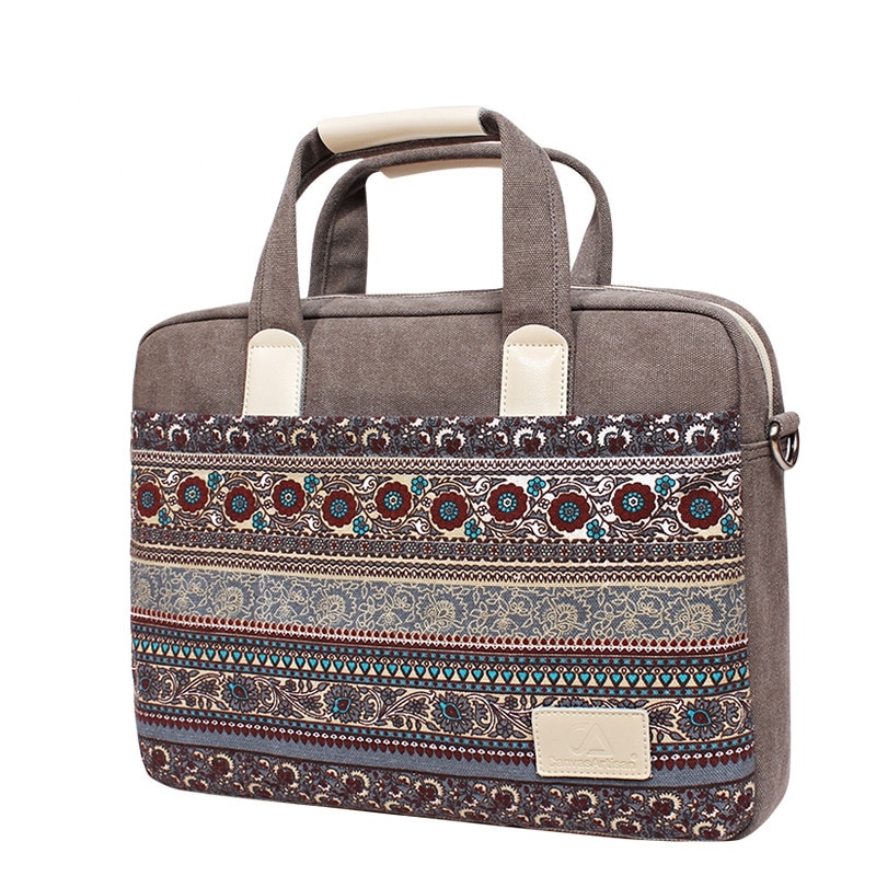 Waterproof Laptop Bag Vintage Print