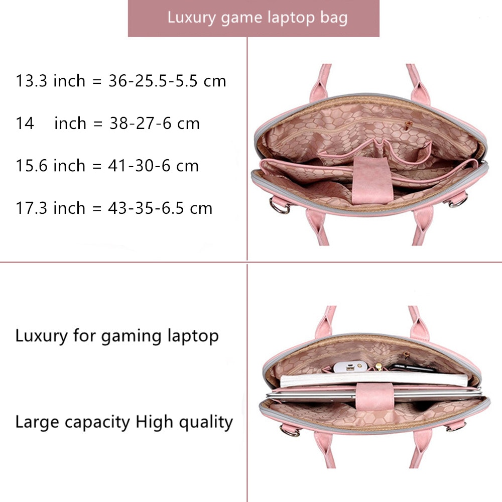 Laptop Bag For Women PU Fashionable Bag