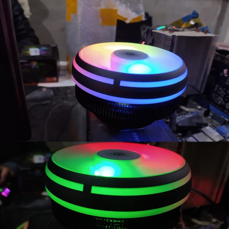 CPU Air Cooler Computer LED Fan