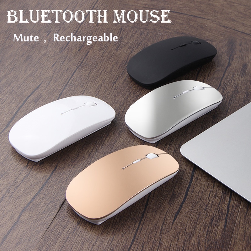 Bluetooth Wireless Mouse Rechargeable Device