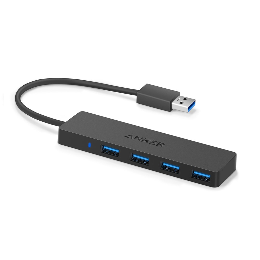 4 Port USB Hub High-Speed Splitter