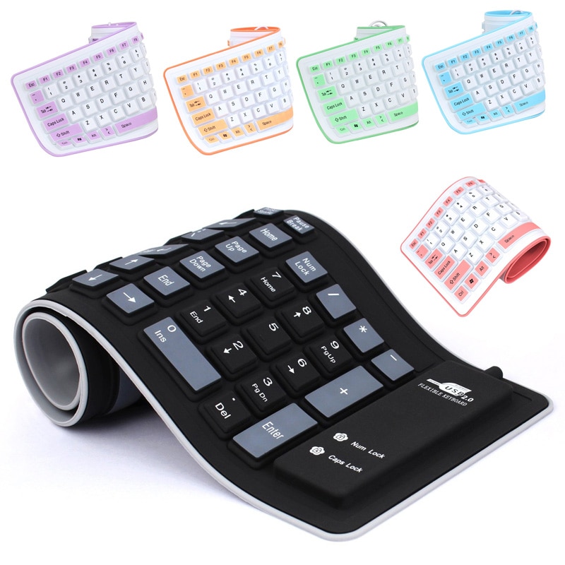 Silicone Keyboard USB Computer Accessory