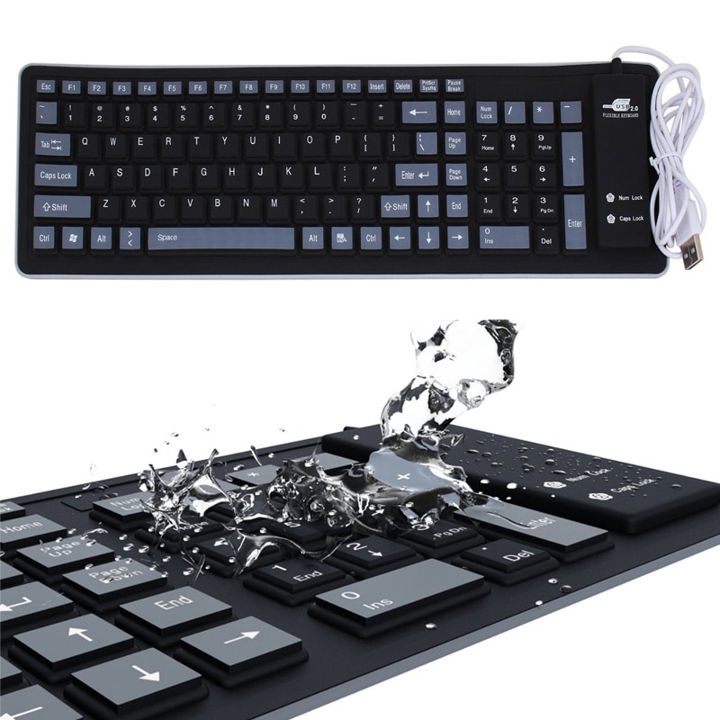 Silicone Keyboard USB Computer Accessory